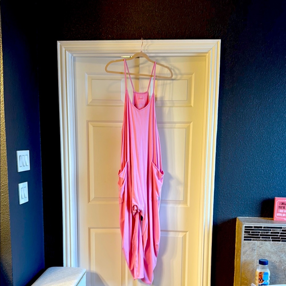 Free People Pink Sleeveless Top